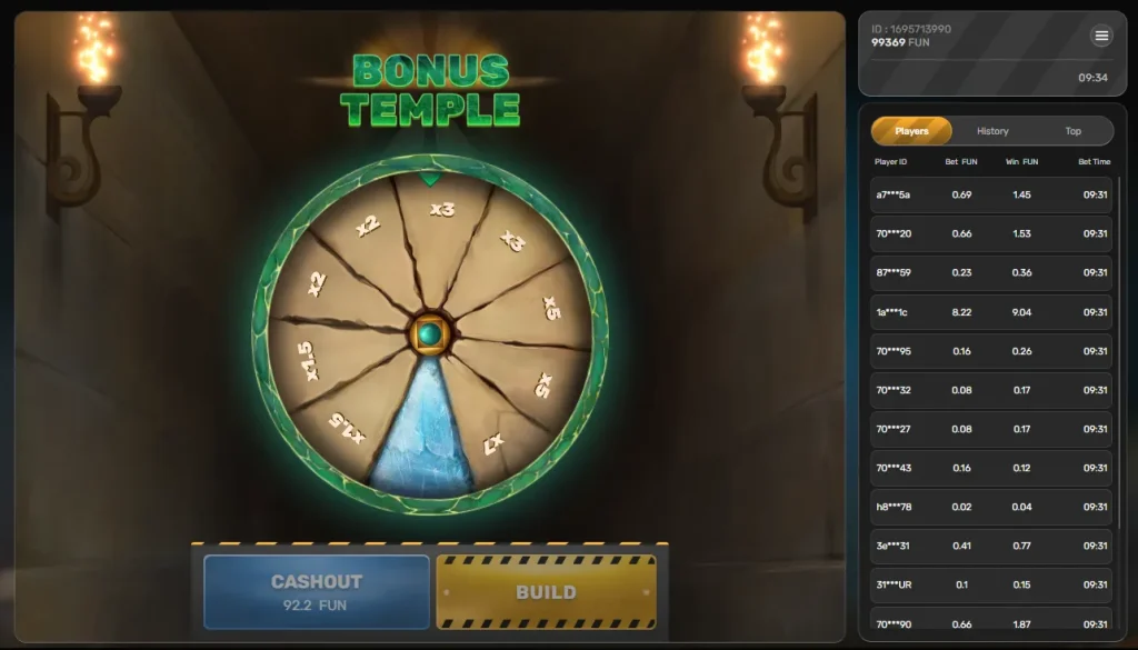 Bonus Temple Floor