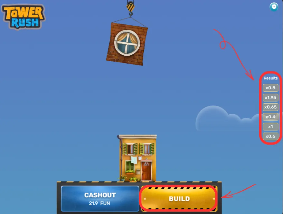 Keep tapping Build