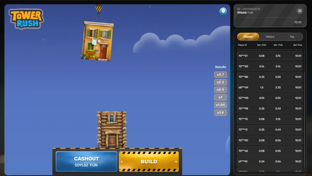 Screenshot of the game